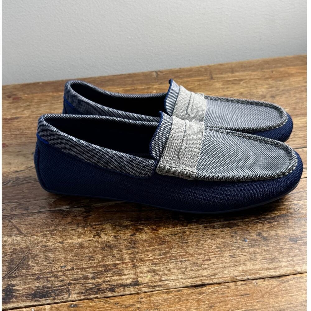Rothy's The Driving Loafer Amalfi Blue NWOT Men's size 10